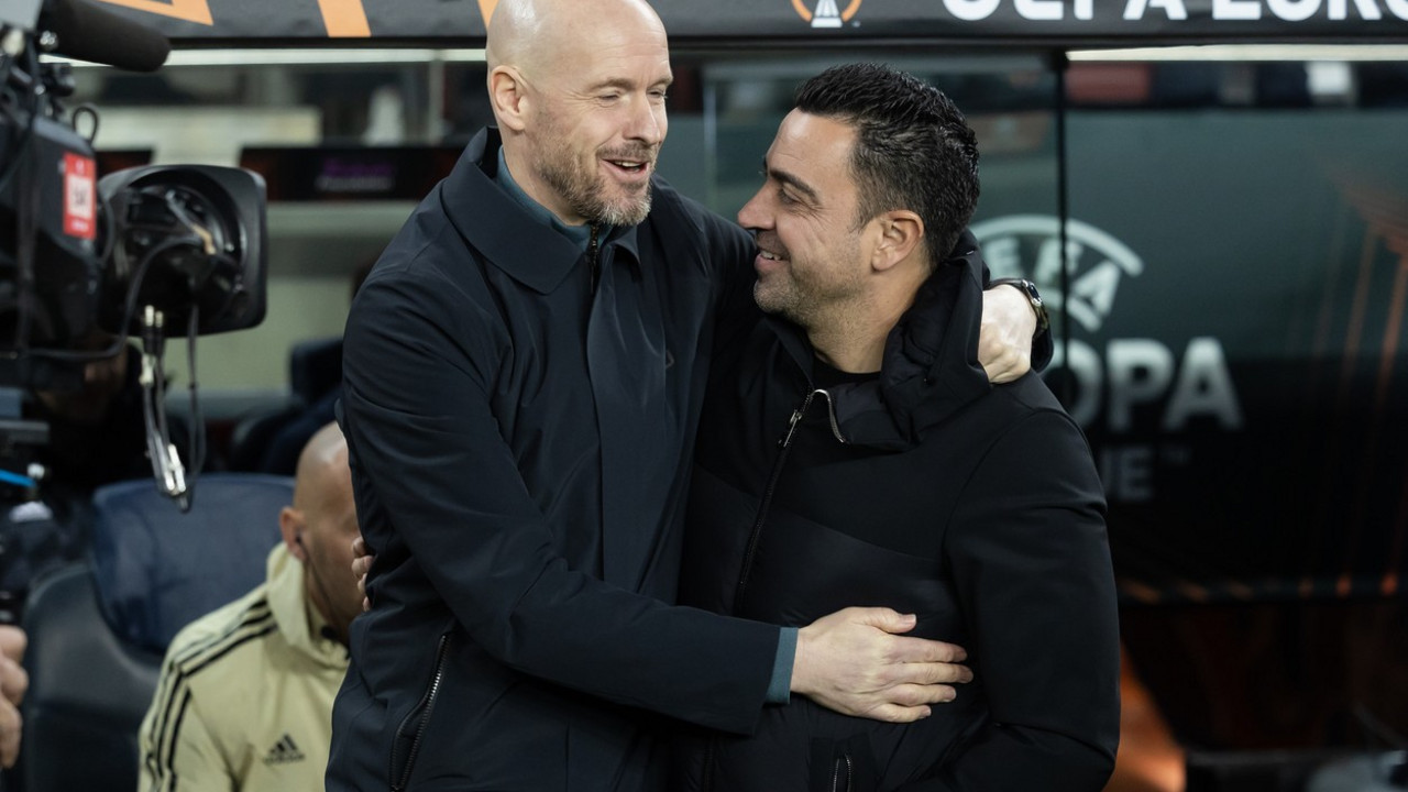 Erik ten Hag i Ćavi Ernandez