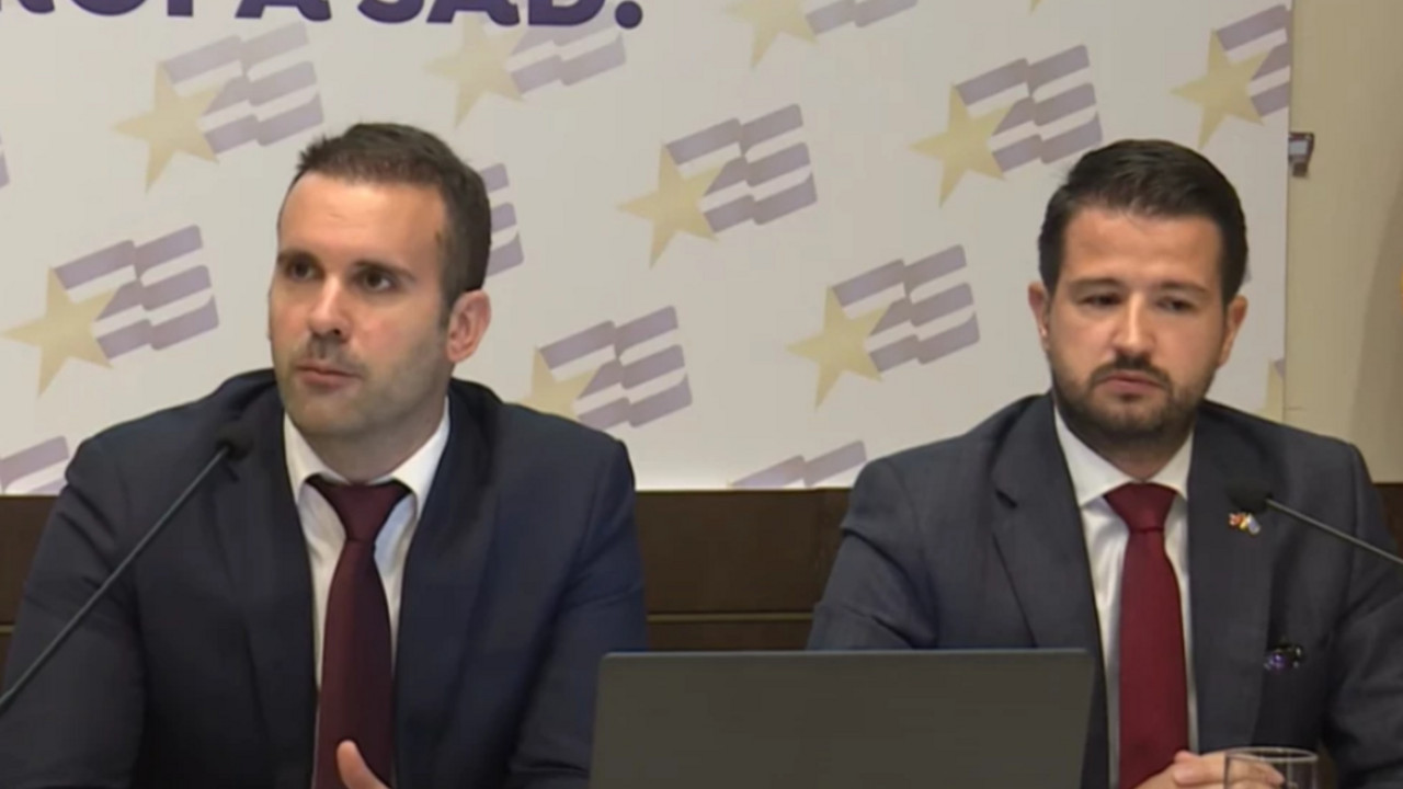 Milojko Spajić i Jakov Milatović