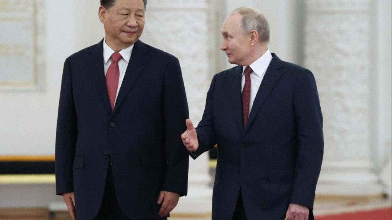 Si Đinping i Vladimir Putin
