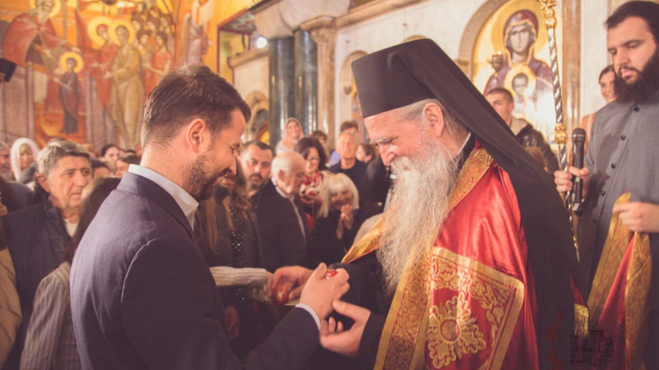Jakov Milatović i mitropolit Joanikije