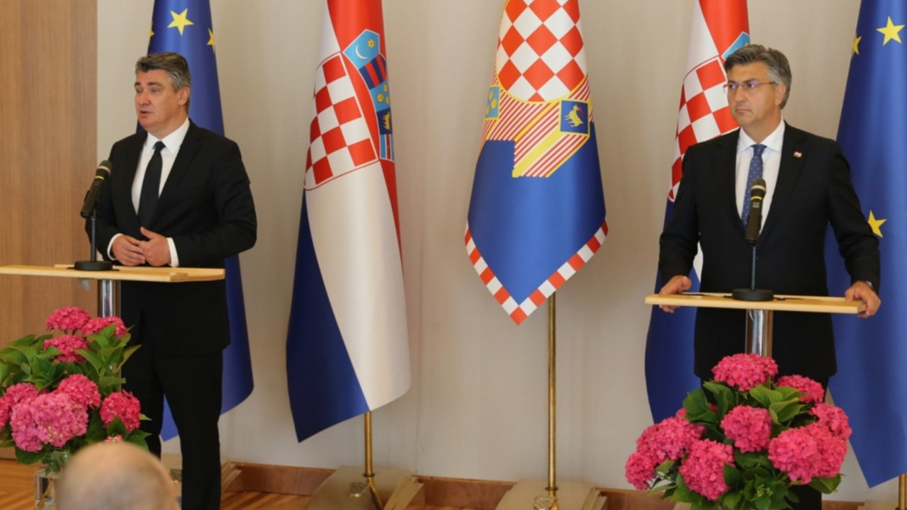 Zoran Milanović i Andrej Plenković