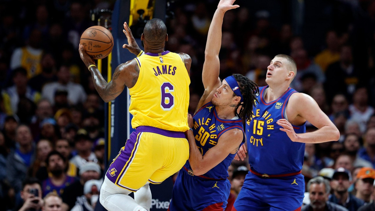 Lebron Džejms, Eron Gordon i Nikola Jokić