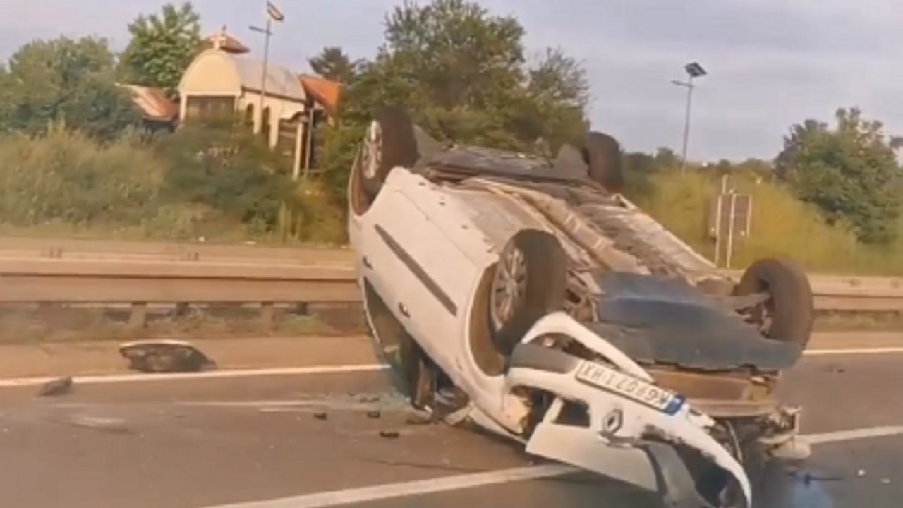 Saobraćajna nezgoda na auto-putu