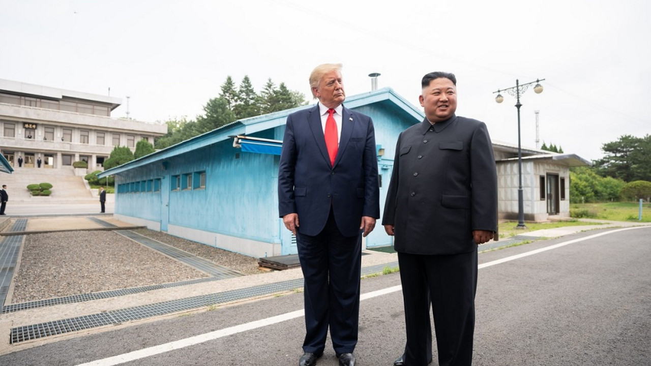 Donald Tramp i Kim Džong Un