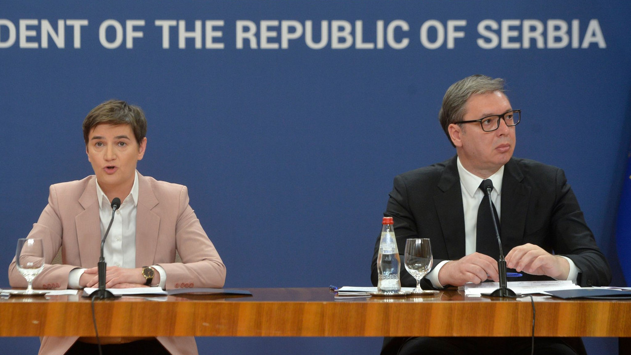 Aleksandar Vučić i Ana Brnabić