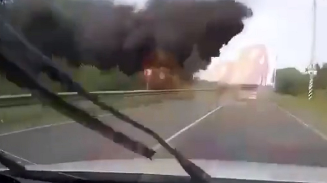 Eksplozija na mostu u Voronježu