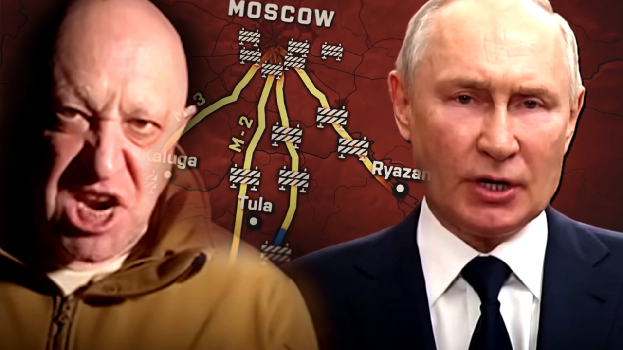 Jevgenij Prigožin i Vladimir Putin