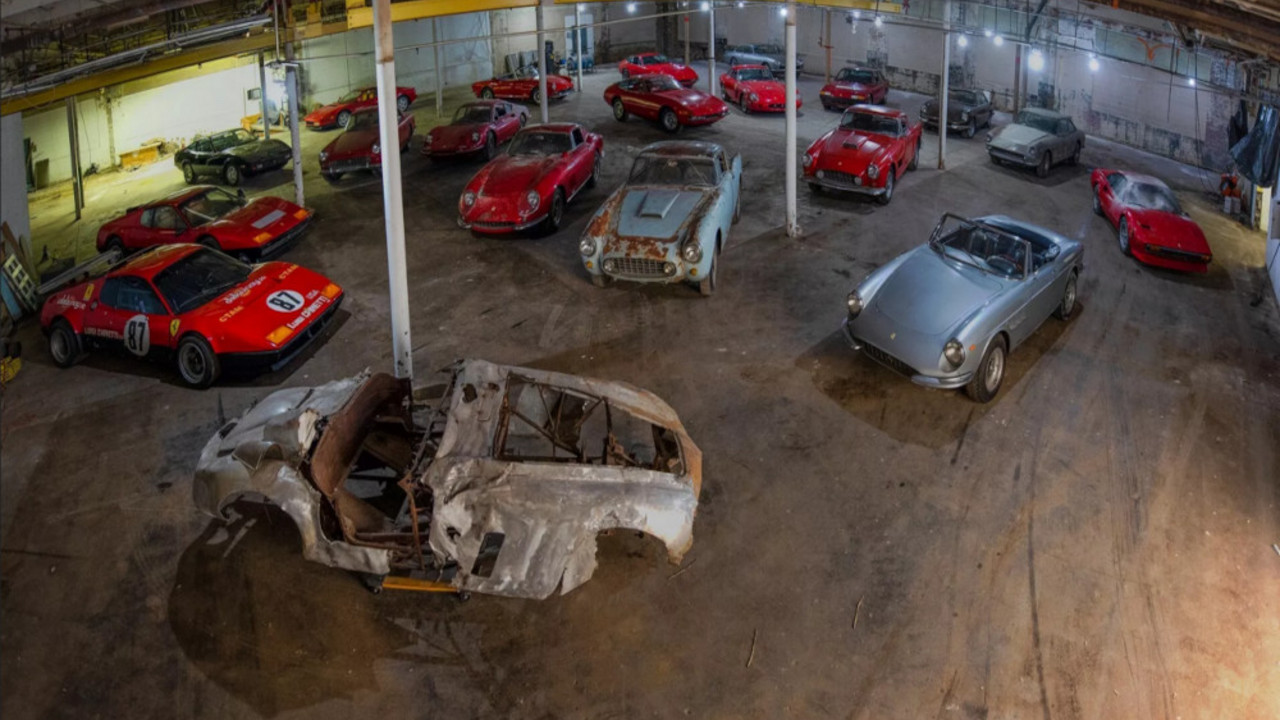 Hangar pun Ferrarija