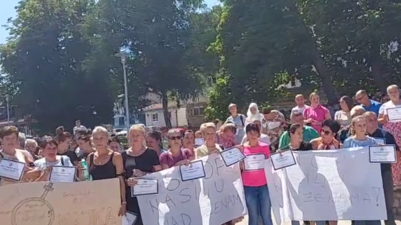 Protest u Gradačcu