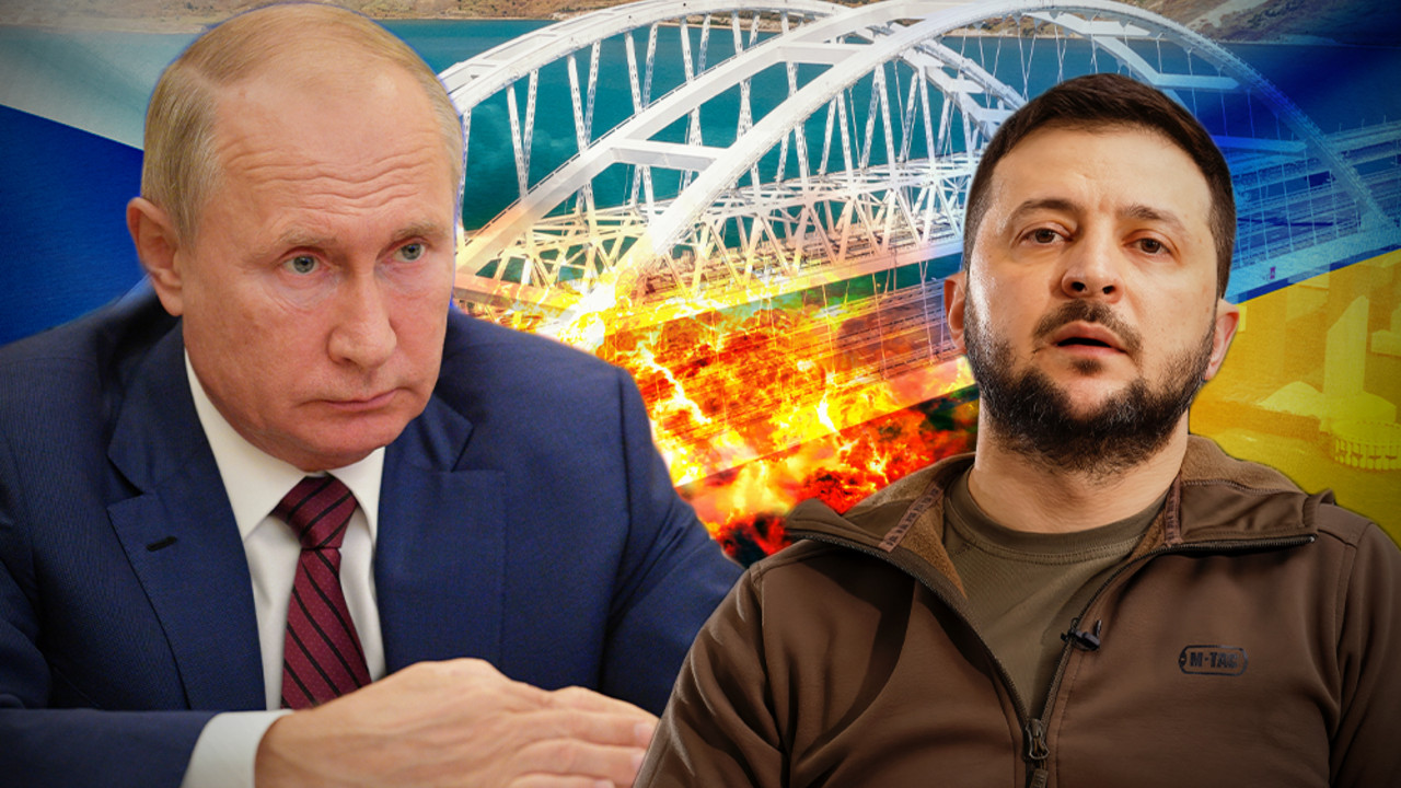 Vladimir Putin, Vladimir Zelenski, Krimski most, Ukrajina