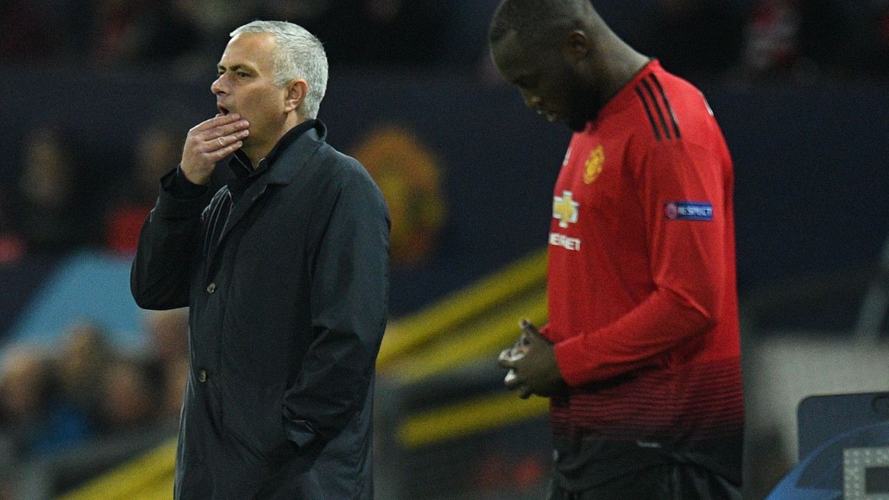 Romelu Lukaku i Žoze Murinjo 