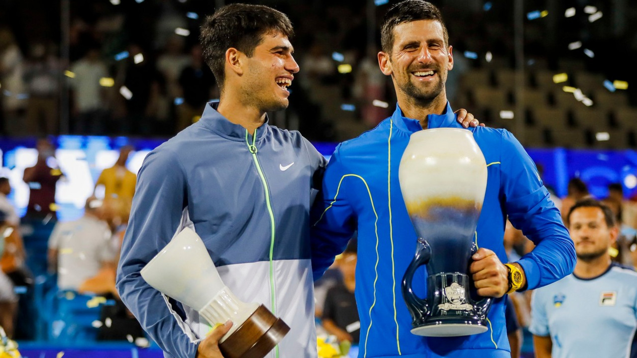 Karlos Alkaraz i Novak Đoković
