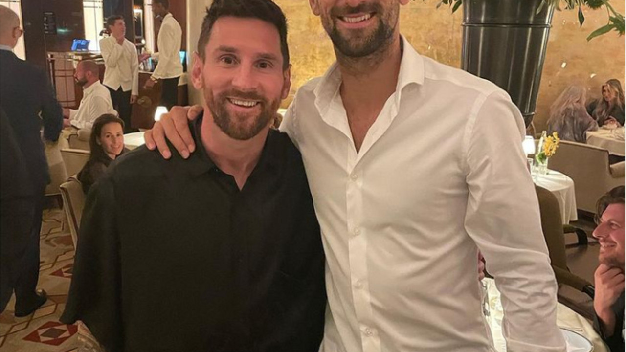 Novak Đoković i Lionel Mesi