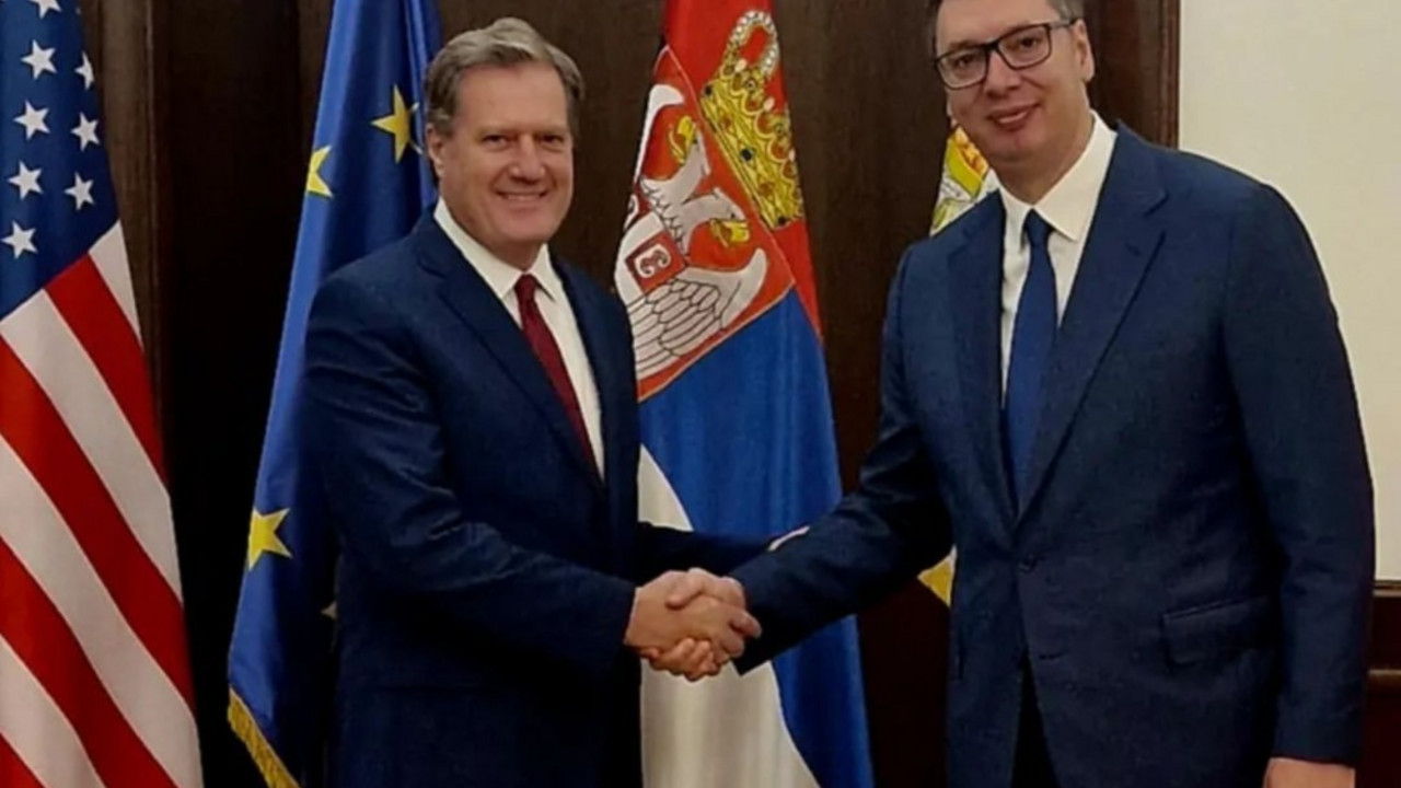 Aleksandar Vučić i Majkl Tarner