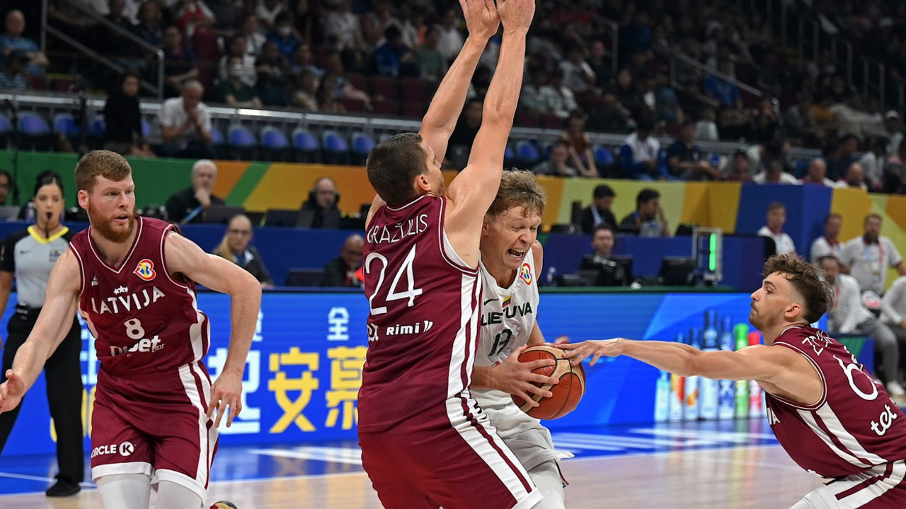 Košarkaška reprezentacija Letonije,Košarkaška reprezentacija Litvanije, 
