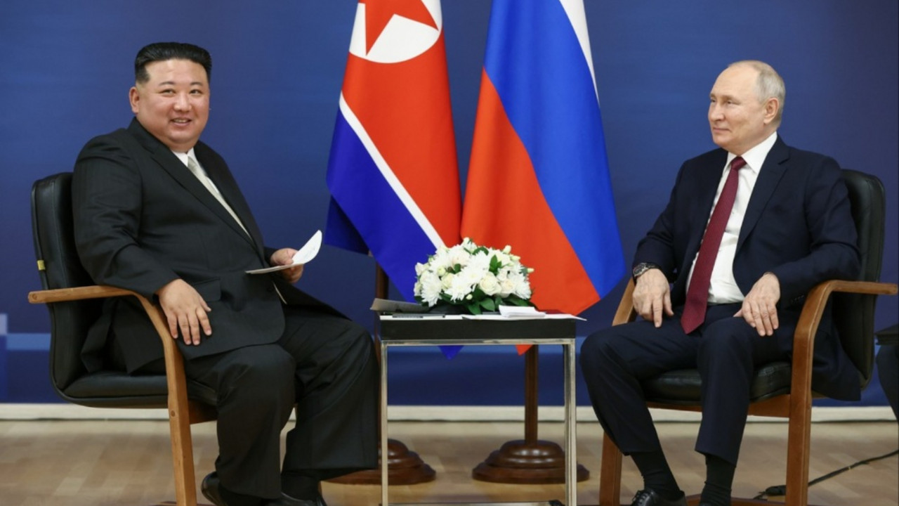 Kim Džong Un i Vladimir Putin