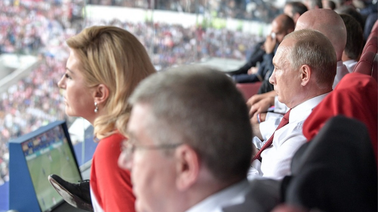 Kolinda Grabar Kitarović i Vladimir Putin