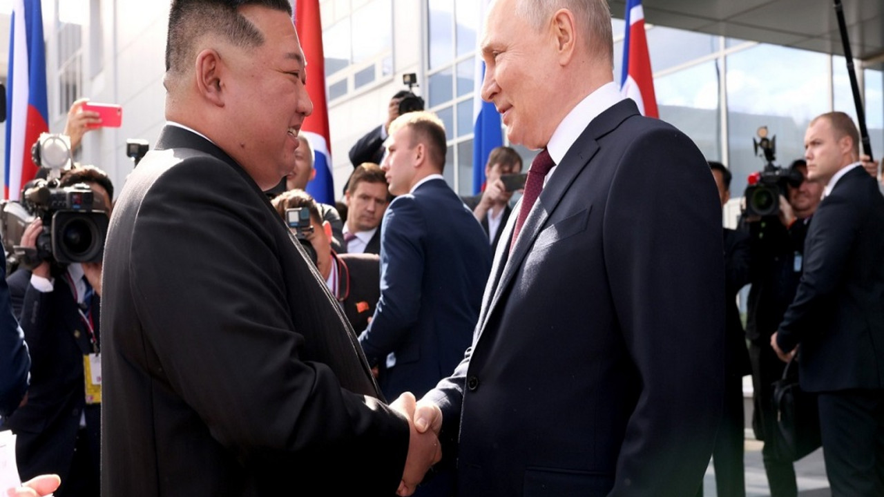 Kim Džong Un i Vladimir Putin
