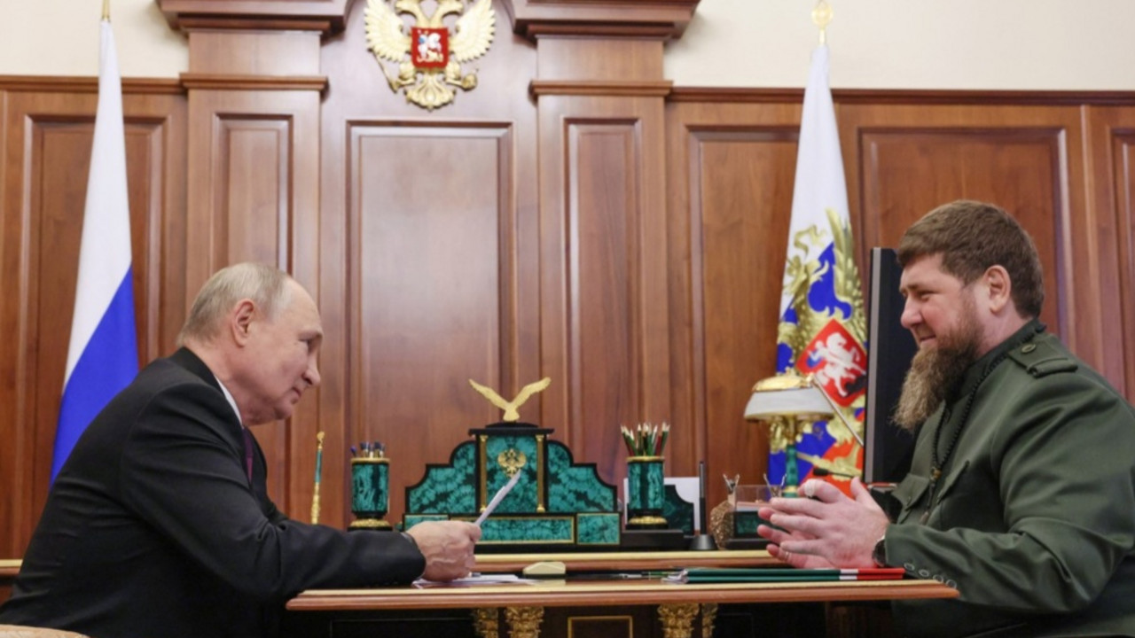 Vladimir Putin i Ramzan Kadirov