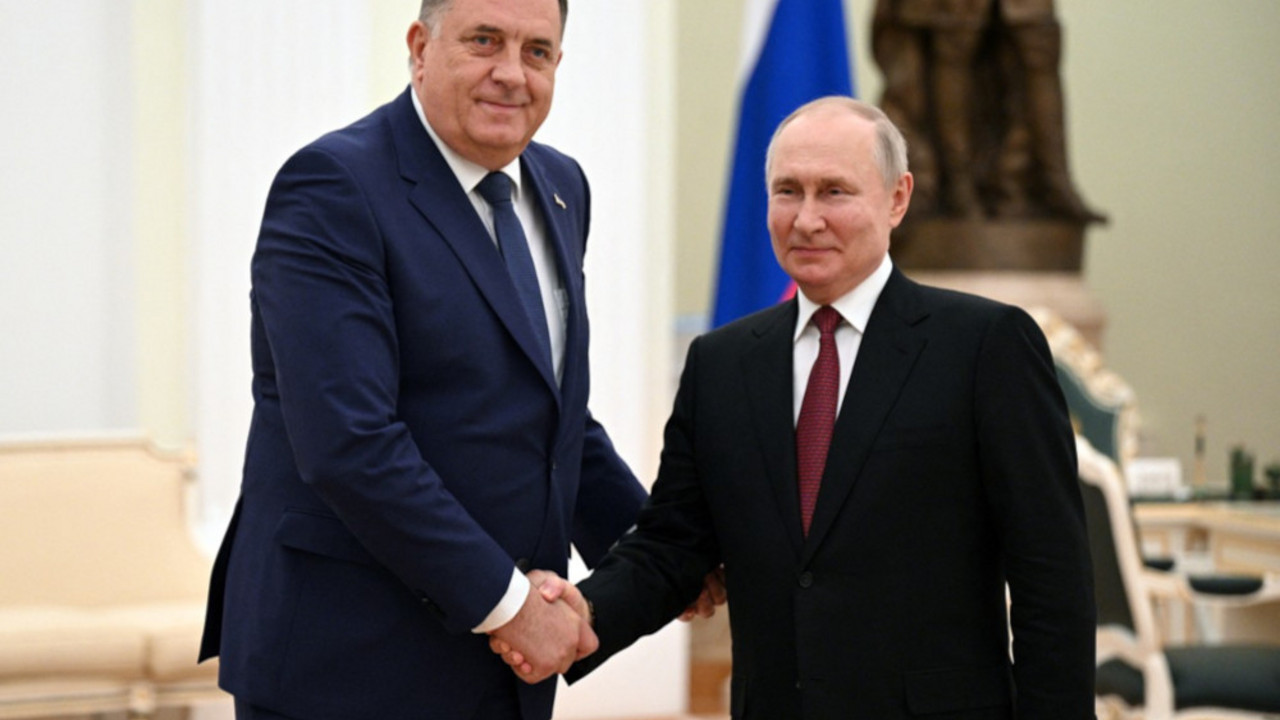 Milorad Dodik i Vladimir Putin