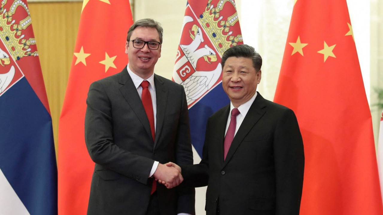 Aleksandar Vučić i Si Đinping