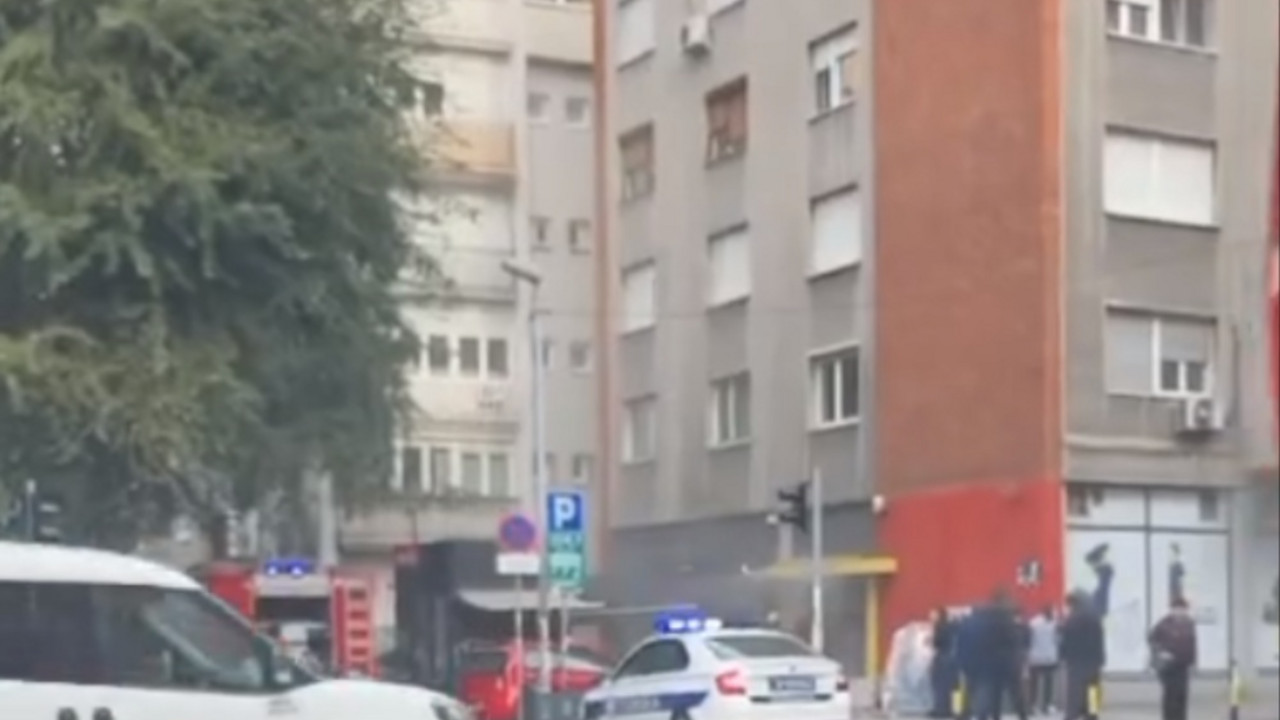 požar na Vračaru