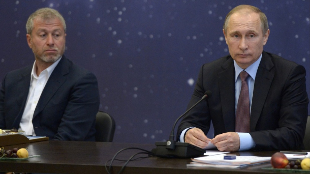 Roman Abramovič i Vladimir Putin