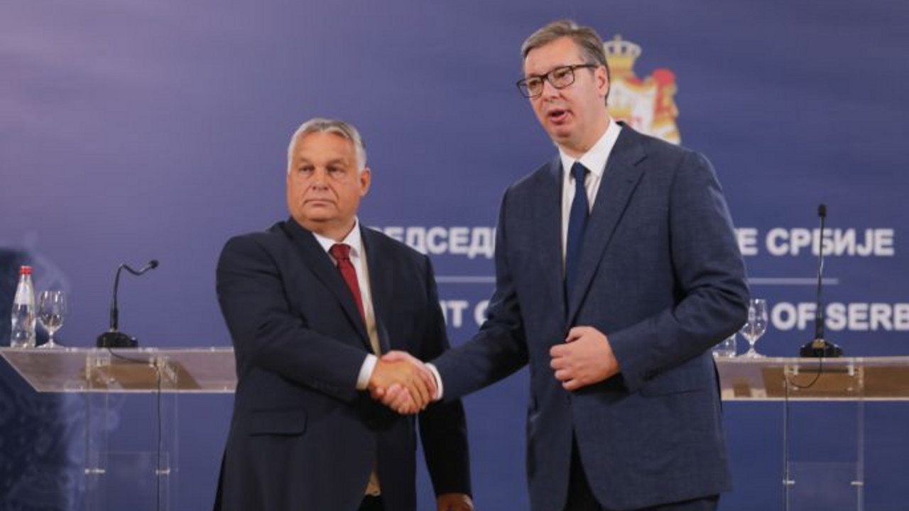Aleksandar Vučić i Viktor Orban 