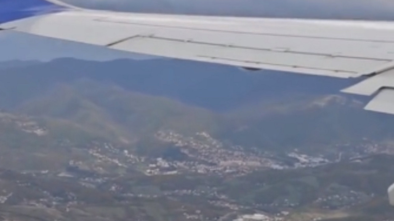 Sletanje aviona u Sarajevu