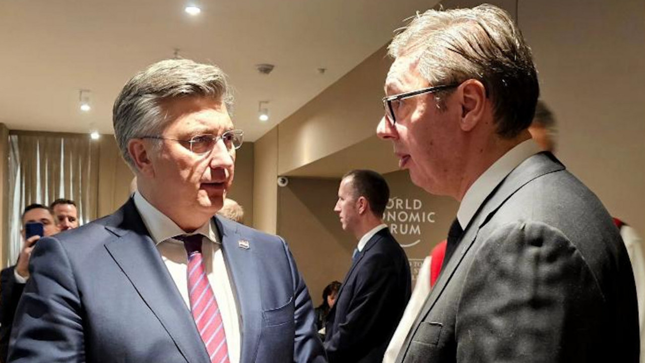 Andrej Plenković i Aleksandar Vučić