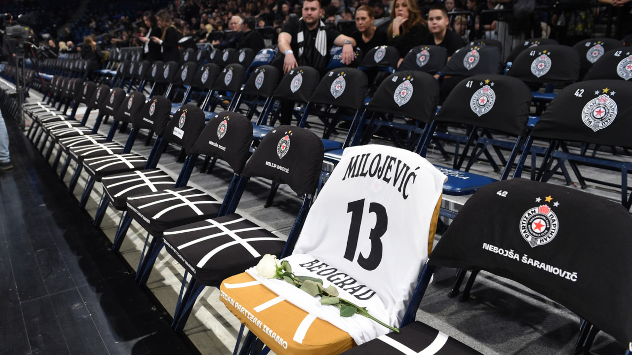 Partizan - Mega, oproštaj od Dejana Milojevića