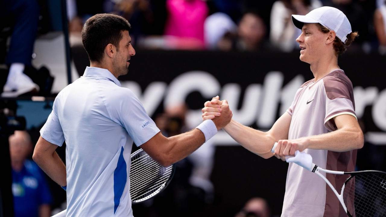 Novak Đoković i Janik Siner