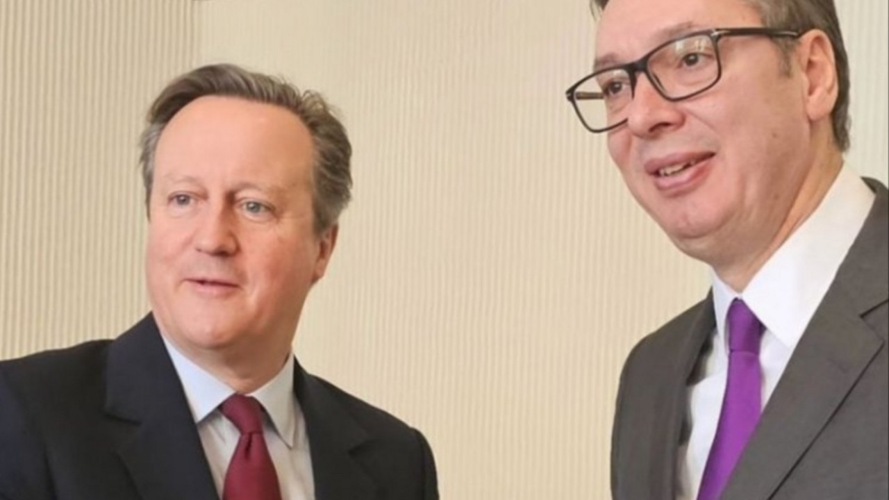 Aleksandar Vučić i Dejvid Kameron