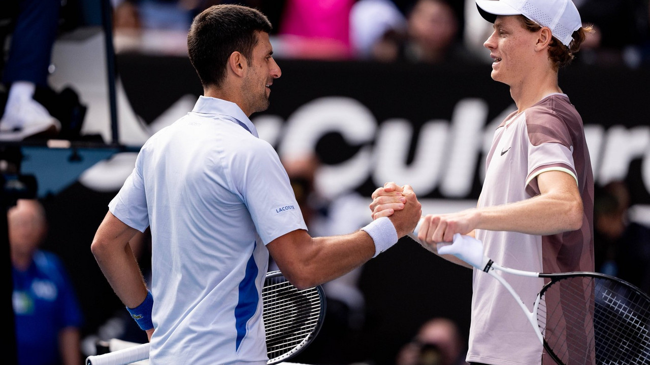 Novak Đoković i Jan Siner