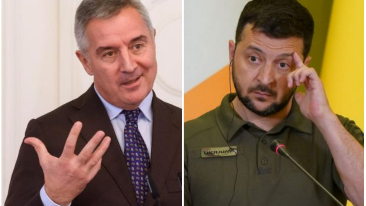 Zelenski i Đukanović