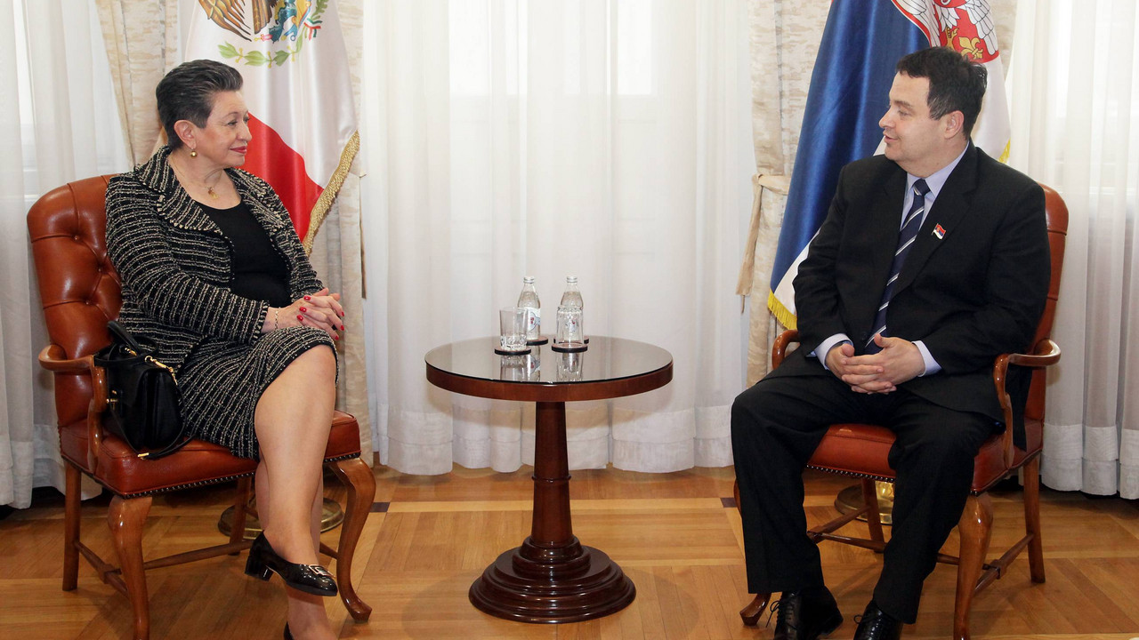 Ivica Dačić s ambasadorkom Meksika