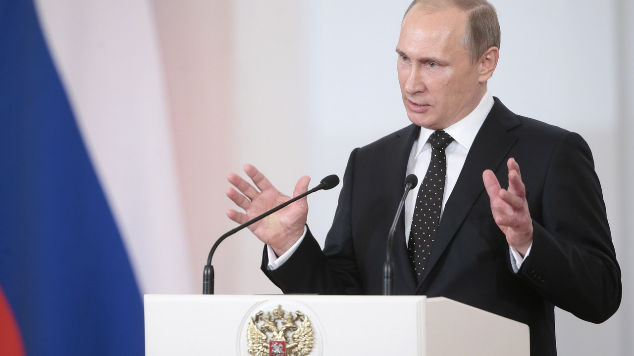 Vladimir Putin drži govor