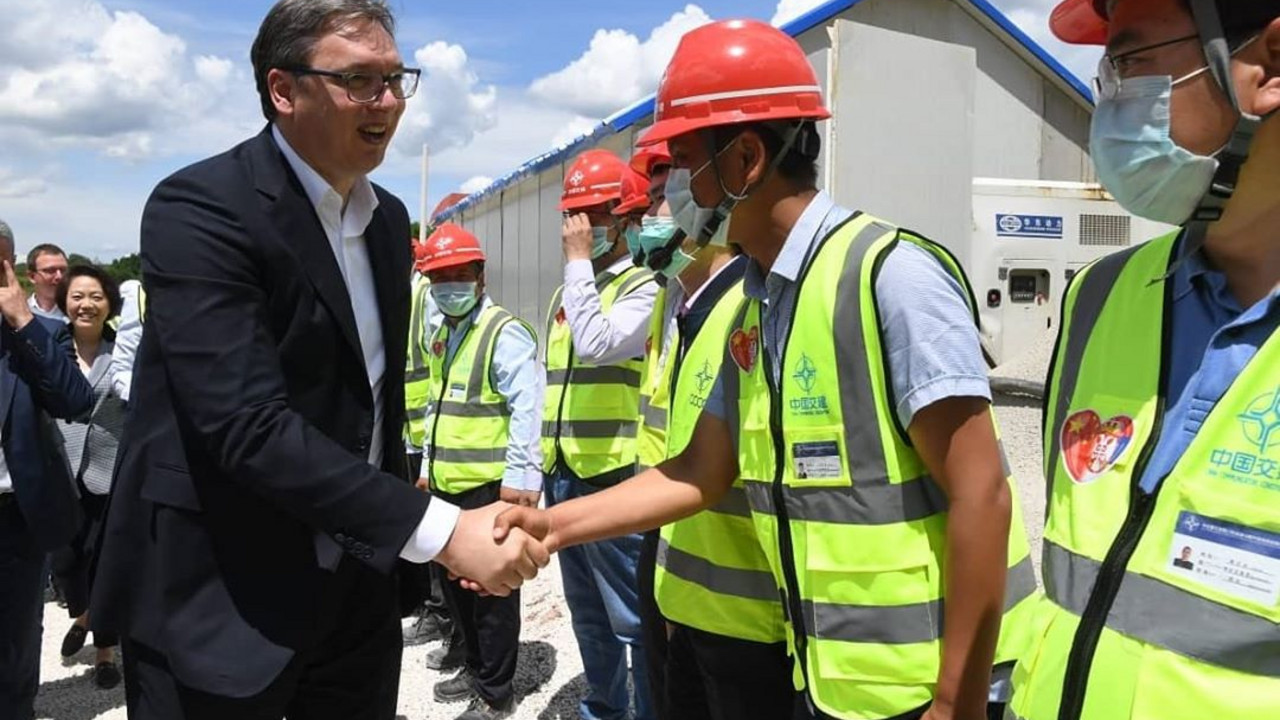 Aleksandar Vučić kod tunela Laz