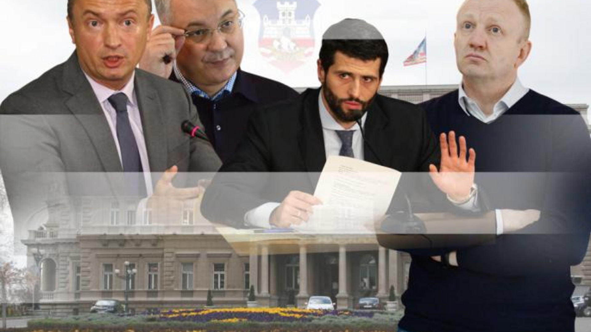 Bojan Pajtić, Dragan Šutanovac, Aleksandar Šapić, Dragan Đilas