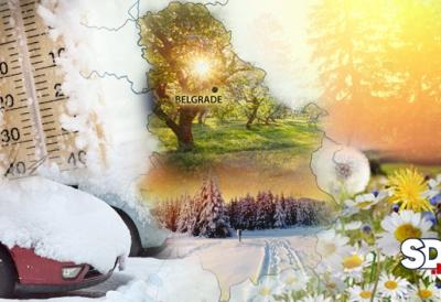 Temperatura skočila za čak 19 stepeni u ovom gradu u Srbiji: Neverovatan šok u toku dana, od debelog minusa do plus 10