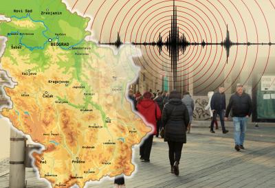 Zemljotres tokom noći pogodio Srbiju