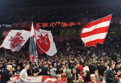 Evroliga morala da se oglasi: KRATKO I JASNO - Navijači Crvene zvezde su ponovo KRIVI ZA SVE!