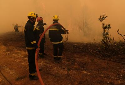 Gasilci posredovali ob požaru na deponiji pri Lazarevcu