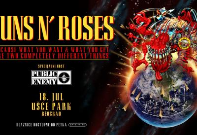 Guns N' Roses v Beogradu na največjem odru v Evropi