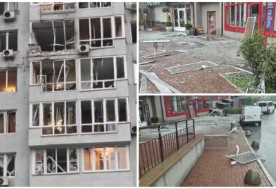 Noć horora u ukrajinskoj prestonici: Masovni ruski napadi dronovima i raketama - pogođene stambene zgrade, među povređenima i trogodišnje dete (FOTO/VIDEO)