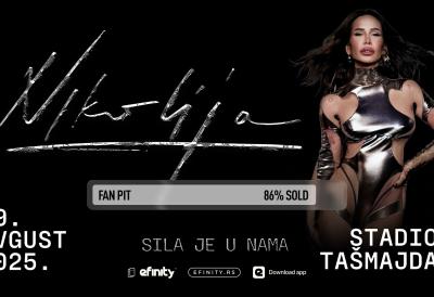 Nikolija razprodala fan pit cono za koncert na Tašmajdanu