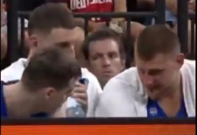 OČITAO MU LEKCIJU: Topić zaboravio važnu stvar, Jokić ga brzo opomenuo (VIDEO)