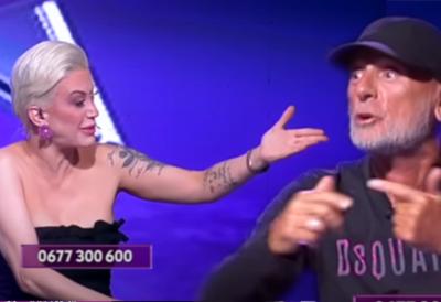Žestok verbalni spopad med Lepim Mićo in Dušico Jakovljević v srbski televizijski oddaji v živo