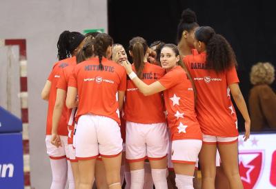 NAČINILE PRVI KORAK: Košarkašice Crvene zvezde pobedile Student u prvom meču finala prvenstva