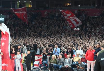 SVE STIŽE: Novak Đoković u Areni bodri Zvezdu protiv Žalgirisa